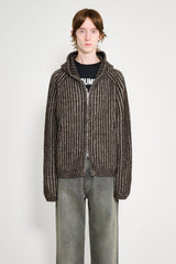 Our Legacy Level Hood Vanise Brown Stripe Isels Wool