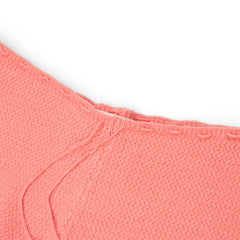 Danielle Guizio Scallop Knit Tie Short (Sweet coral)
