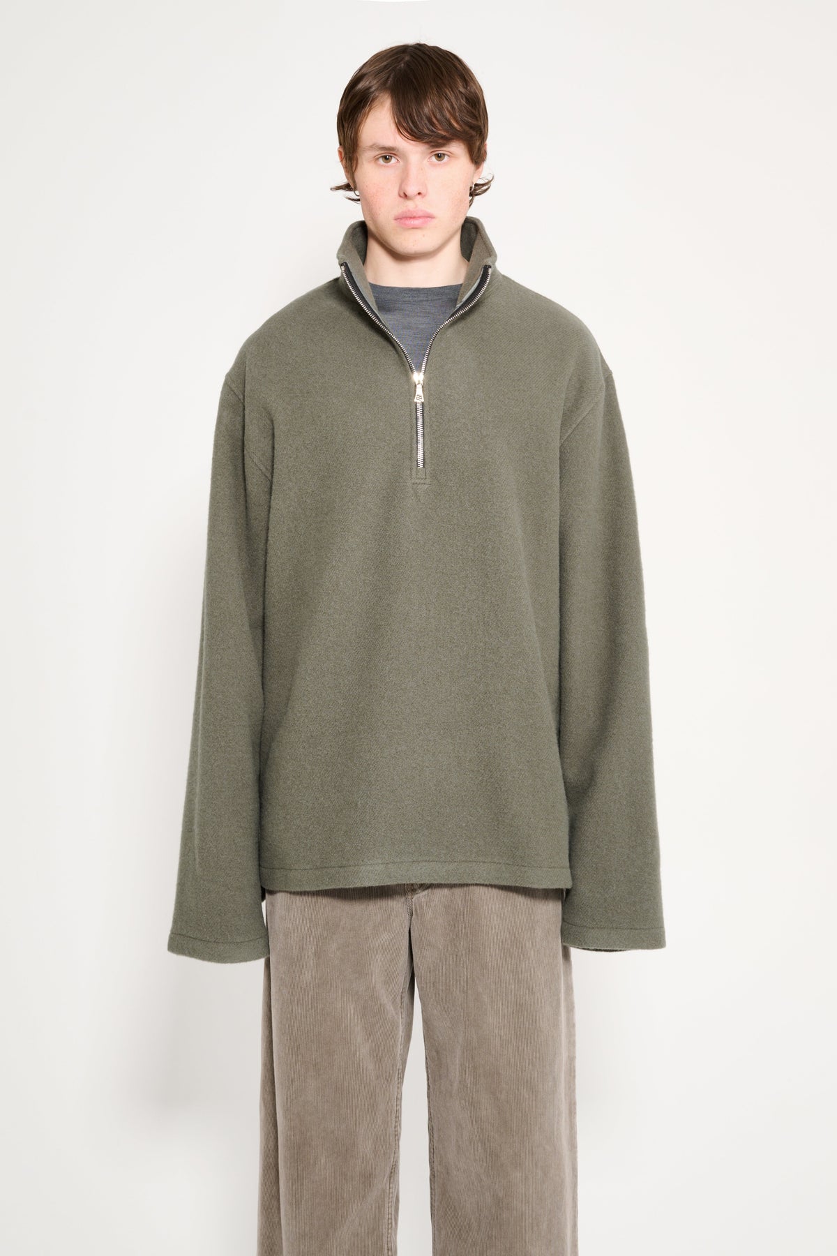 Rier Fleece Polo Camoscio
