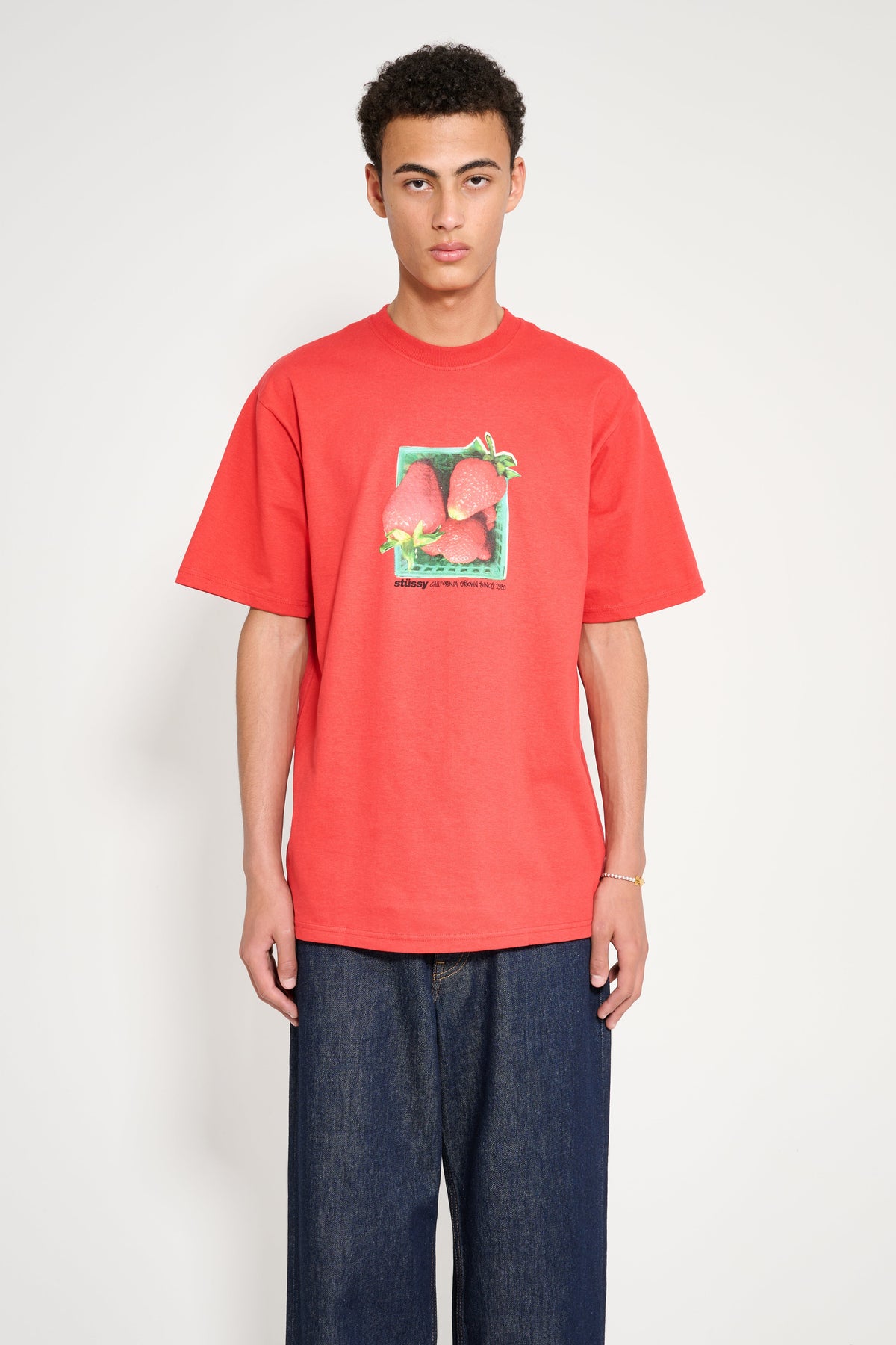 Stüssy Berries Tee Cayenne