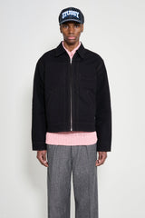 Stüssy Work Jacket Collared Black