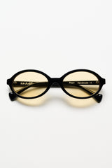 Sun Buddies Pearl Black With Yellow Lens