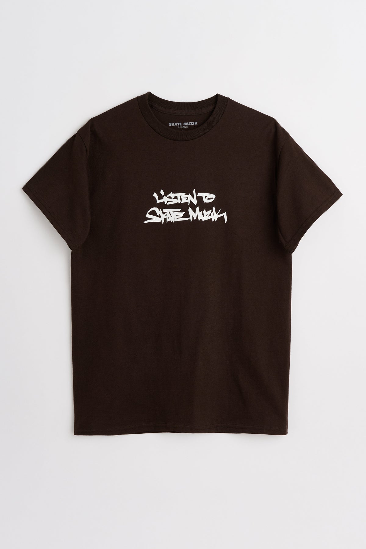 Skate Muzik Listen To Skate Muzik Tee Brown