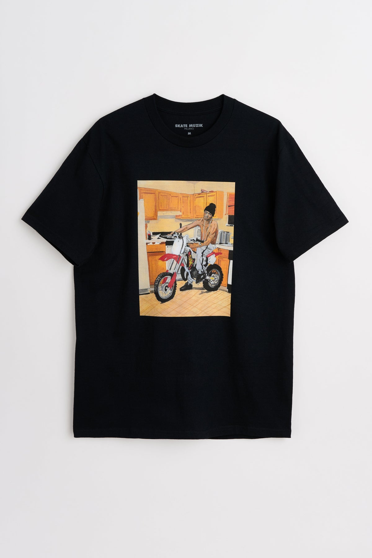 Skate Muzik Fuck Ya Life Tee Black