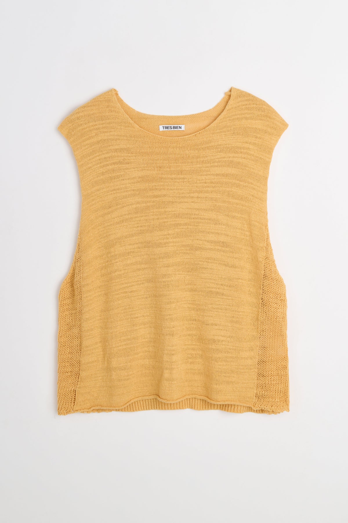 TRÈS BIEN Archive Très Bien ATELJÉ Knitted Vest Beige