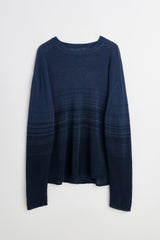 TRÈS BIEN Archive Très Bien ATELJÉ Knitted Gradient Sweater Blue
