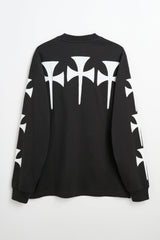 The Trilogy Tapes Tunic Longsleeve T-shirt Black