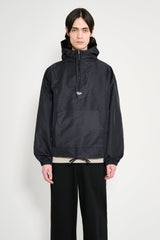 Umbro Check Mask Anorak Navy / Dark Brown