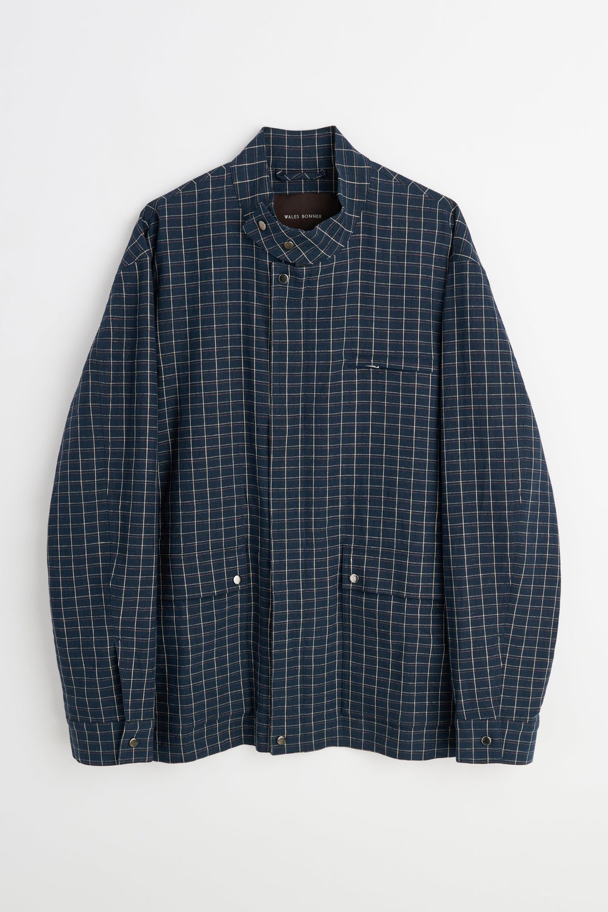 Wales Bonner Vision Field Jacket Navy / Ivory / Rust