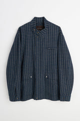 Wales Bonner Vision Field Jacket Navy / Ivory / Rust