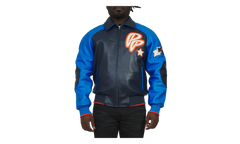 Classic Soda Club Jacket "Navy / Honolulu Blue" PP023
