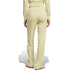 adidas Womens Firebird Track Pant - Powder Yellow / White