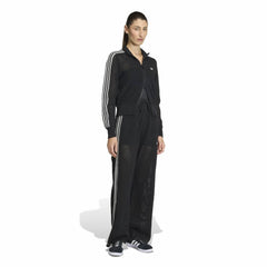 adidas Womens Knitted Crochet Track Pant  - Black
