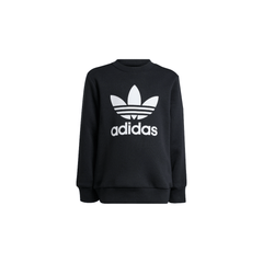 adidas Childrens Trefoil Crew Set - Black