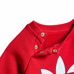 adidas Infants Crew Set  - Better Scarlet / White