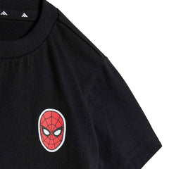 adidas Infants Marvel Spider-Man Short Tee Set - Black / Red