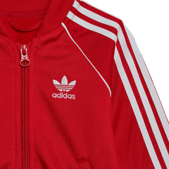 adidas Infants Superstar Tracksuit - Better Scarlet