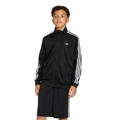 adidas Kids Loose Jacquard Track Top - Black