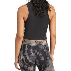 adidas Womens Essentials Ribbed Tank Top - Black