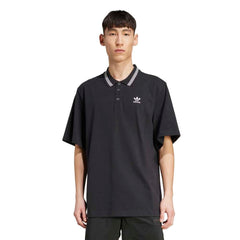 adidas Adicolor Loose Polo - Black