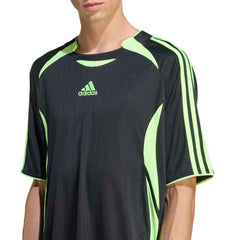 adidas Adicolor Teamgeist Tee - Black / Signal Green