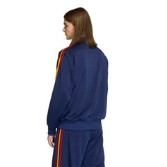 adidas Firebird Track Top - Dark Blue / Crew Yellow / Team Power Red 2