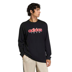 adidas GFX Long Sleeve Tee - Black