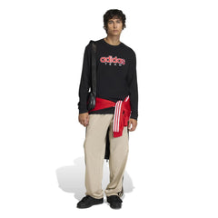 adidas GFX Long Sleeve Tee - Black