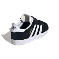 adidas Infants Gazelle CF EL - Black / White