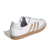 adidas Womens Samba OG - Cloud White / Wonder Gold Met. / Grey One