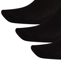 adidas Island Club Trefoil Ankle Sock 3 Pack - Black / White