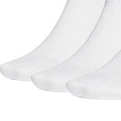 adidas Mid Cut Crew Socks 3 Pack  - White / Black