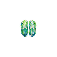 Crocs Infants Classic Glow Marbled Clog - Prep Blue / Multi