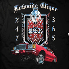 DGK Lo Side Clique Tee - Black