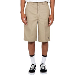 Dickies 13 Inch Loose Fit Work Short - Khaki / Black
