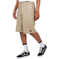 Dickies 13 Inch Loose Fit Work Short - Khaki / Black