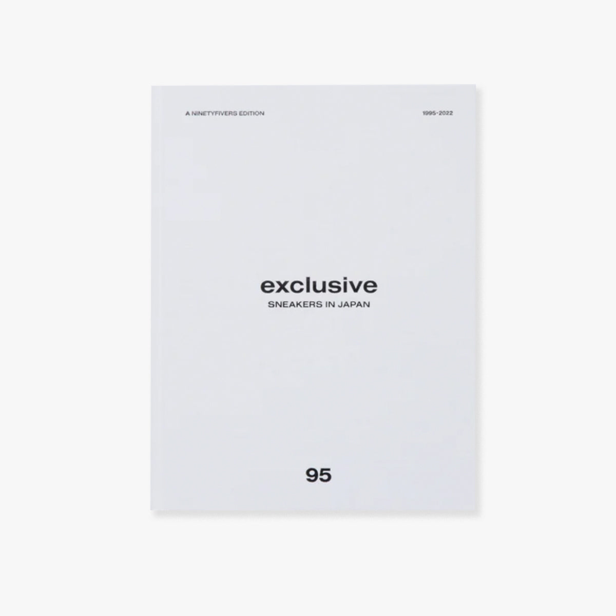 exclusive SNEAKERS IN JAPAN 1995-2022 A NINETYFIVERS EDITION