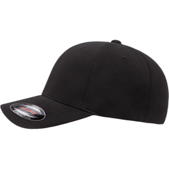 Flexfit Cool & Dry Honeycomb Stretch Fit Cap - Black