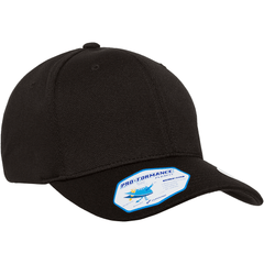 Flexfit Cool & Dry Honeycomb Stretch Fit Cap - Black