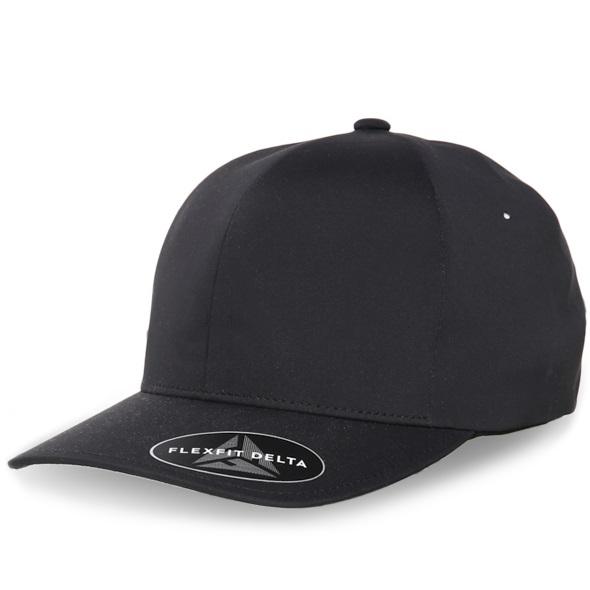 Flexfit Delta Stretch Fit Cap - Black