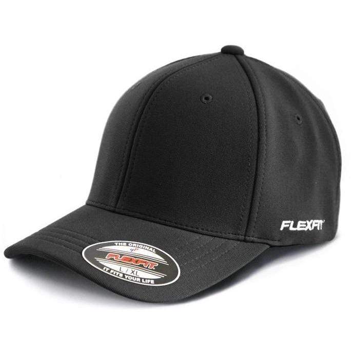 Flexfit Mini Ottoman Stretch Fit Cap - Black
