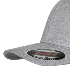 Flexfit Worn By The World Stretch Fit Cap - Heather Grey