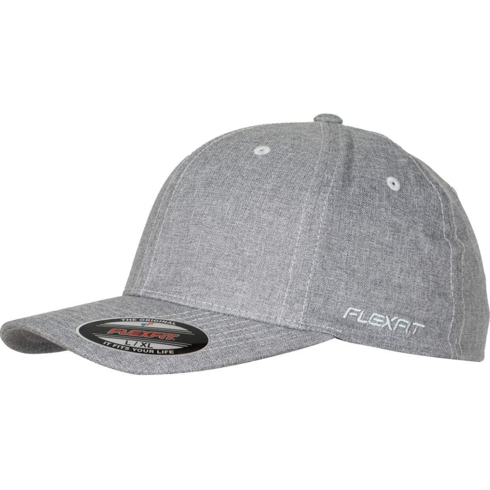 Flexfit Worn By The World Stretch Fit Cap - Heather Grey