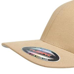 Flexfit Worn By The World Stretch Fit Cap - Khaki / Silver UV