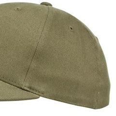 Flexfit Worn By The World Stretch Fit Cap - Olive / Silver UV