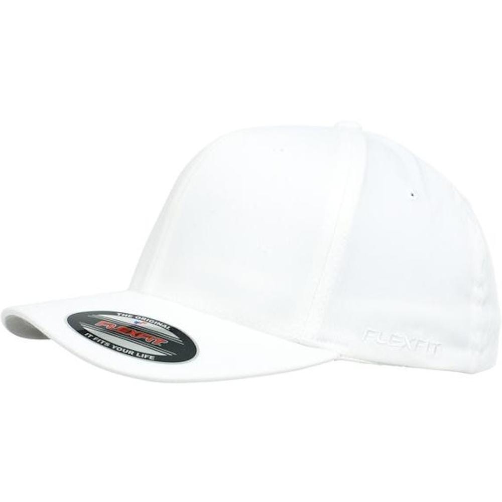 Flexfit Worn By The World Stretch Fit Cap - White / Silver UV