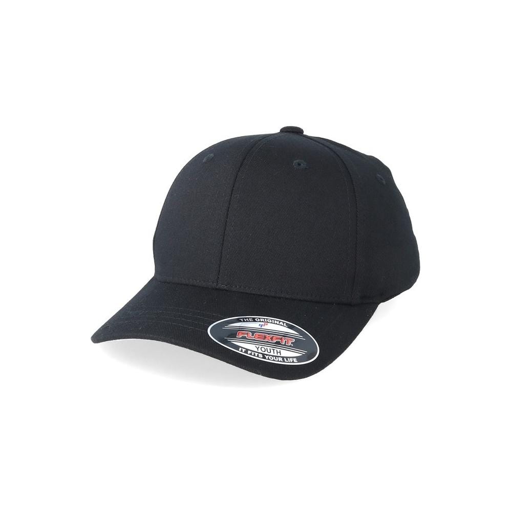 Flexfit Youth Worn By The World Stretch Fit Cap - Black