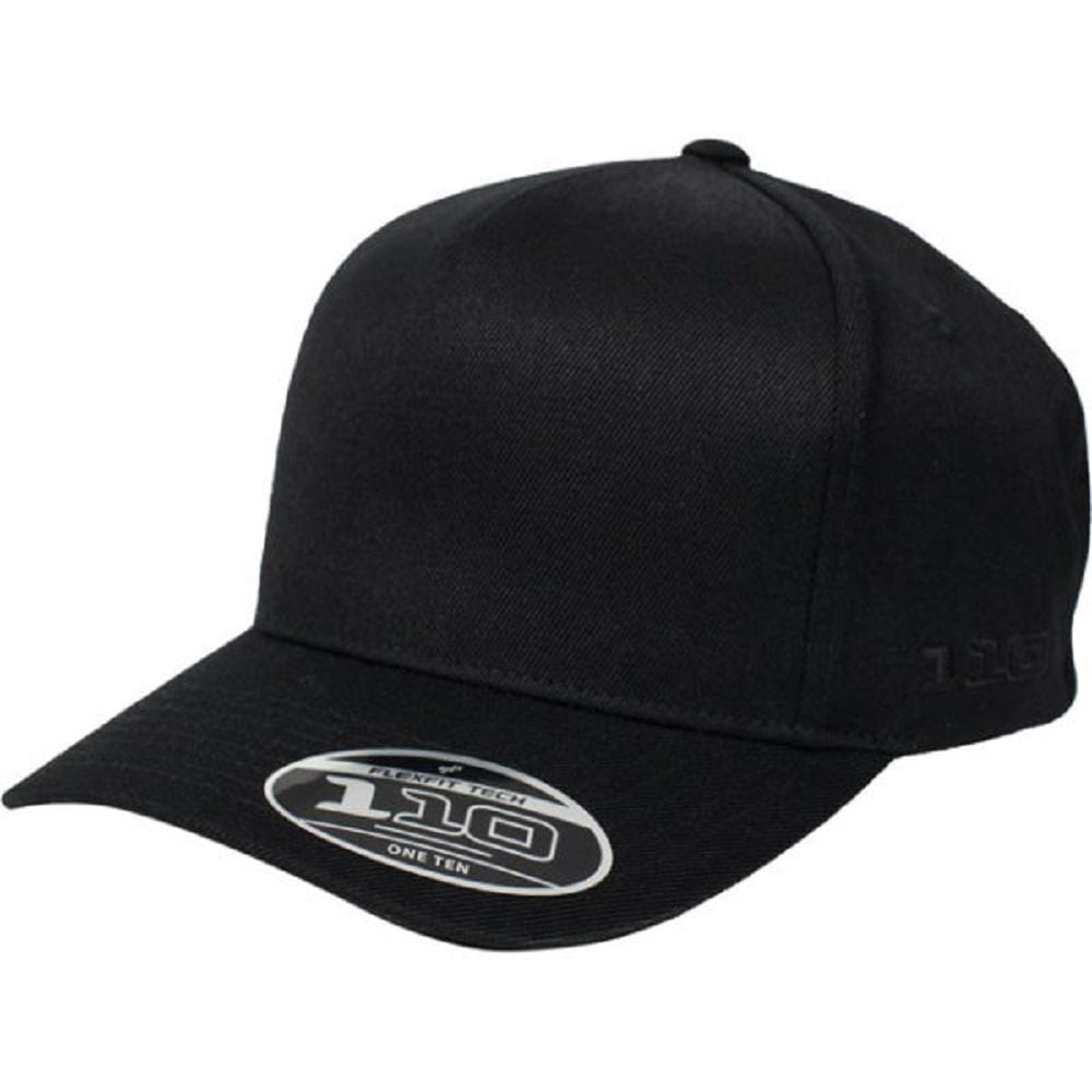 Flexfit 110A A Frame Snapback - Black
