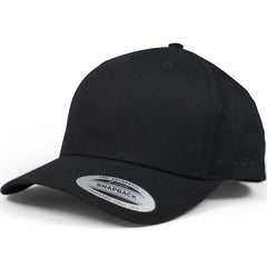 Flexfit Classic 5 Panel Snapback - Black