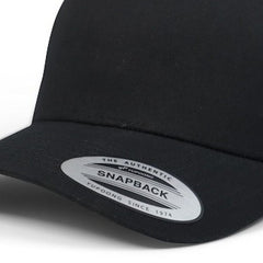 Flexfit Classic 5 Panel Snapback - Black